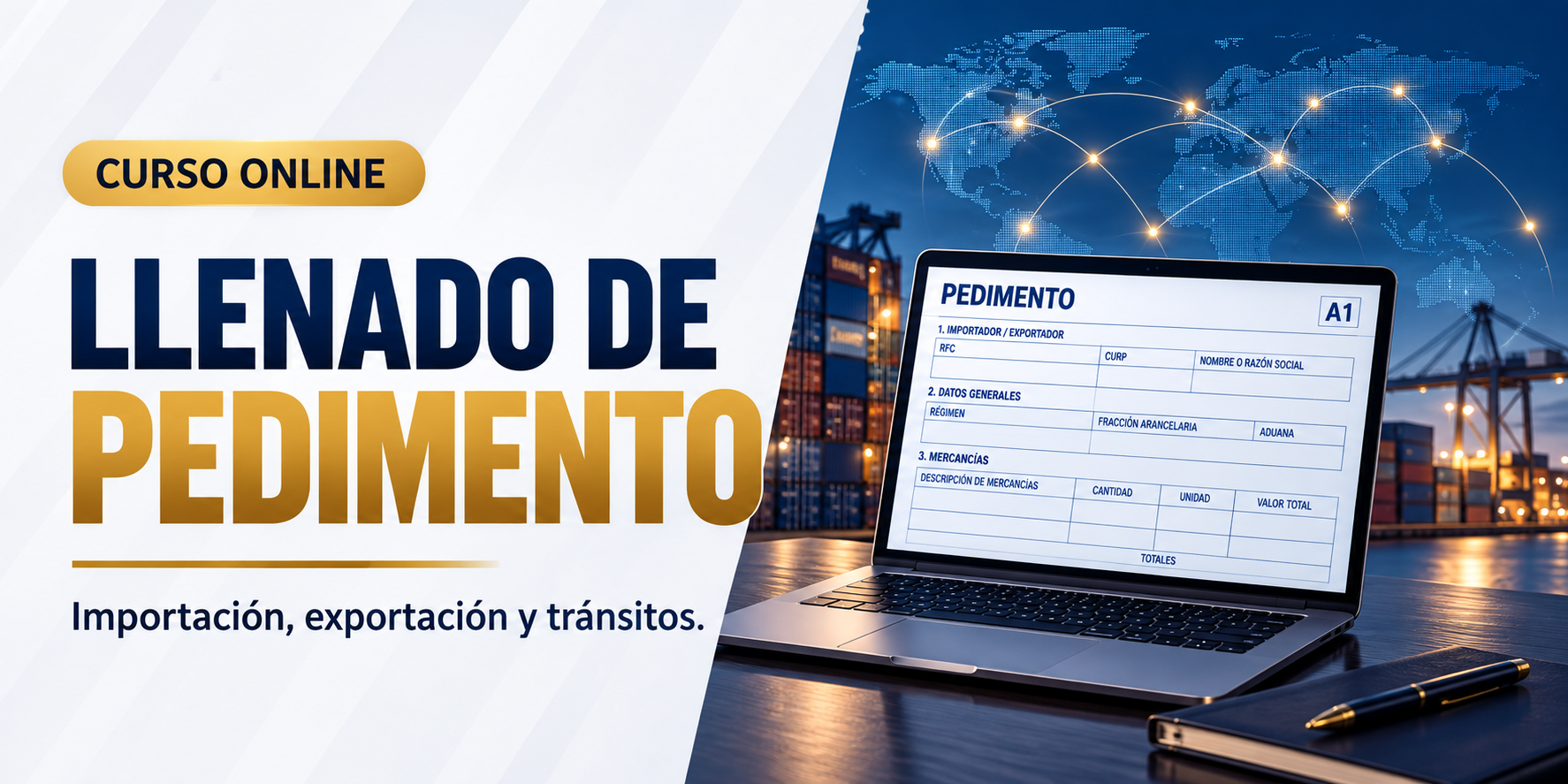 Lectura y llenado de Pedimento